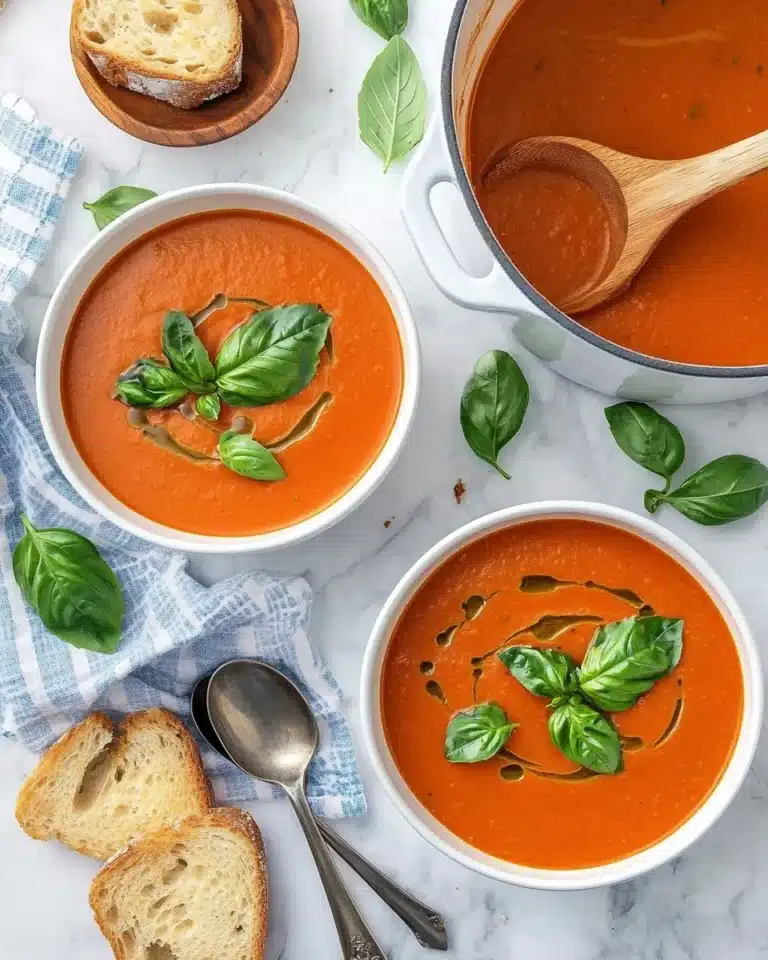 Tomato Basil Soup Recipe