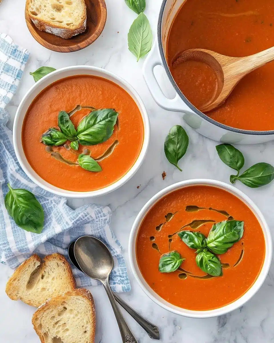 Tomato Basil Soup Recipe
