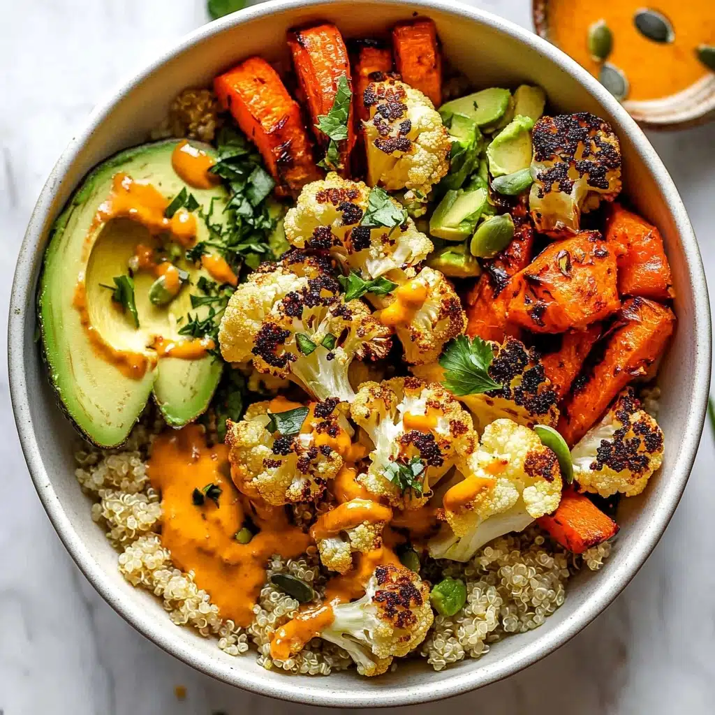 Roasted Veggie Glow Bowls Recipe - Recipe Image
