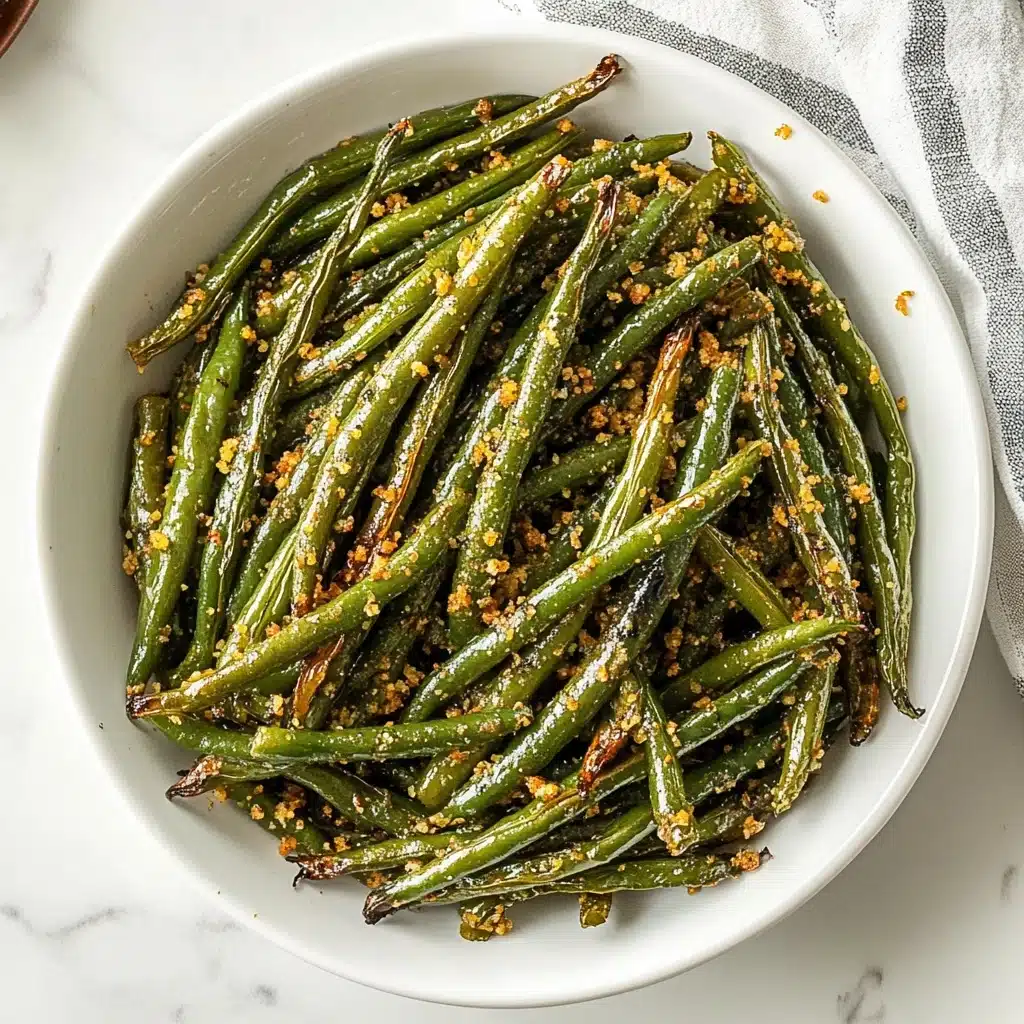 Parmesan Roasted Green Beans Recipe - Recipe Image