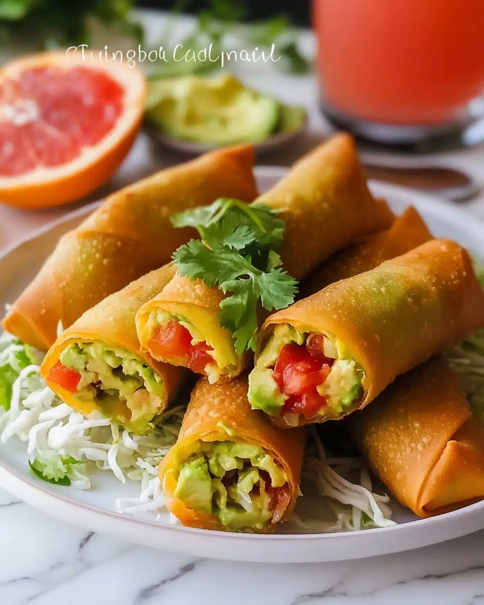 Cheesecake Factory's Avocado Egg Rolls Recipe - Recipe Image
