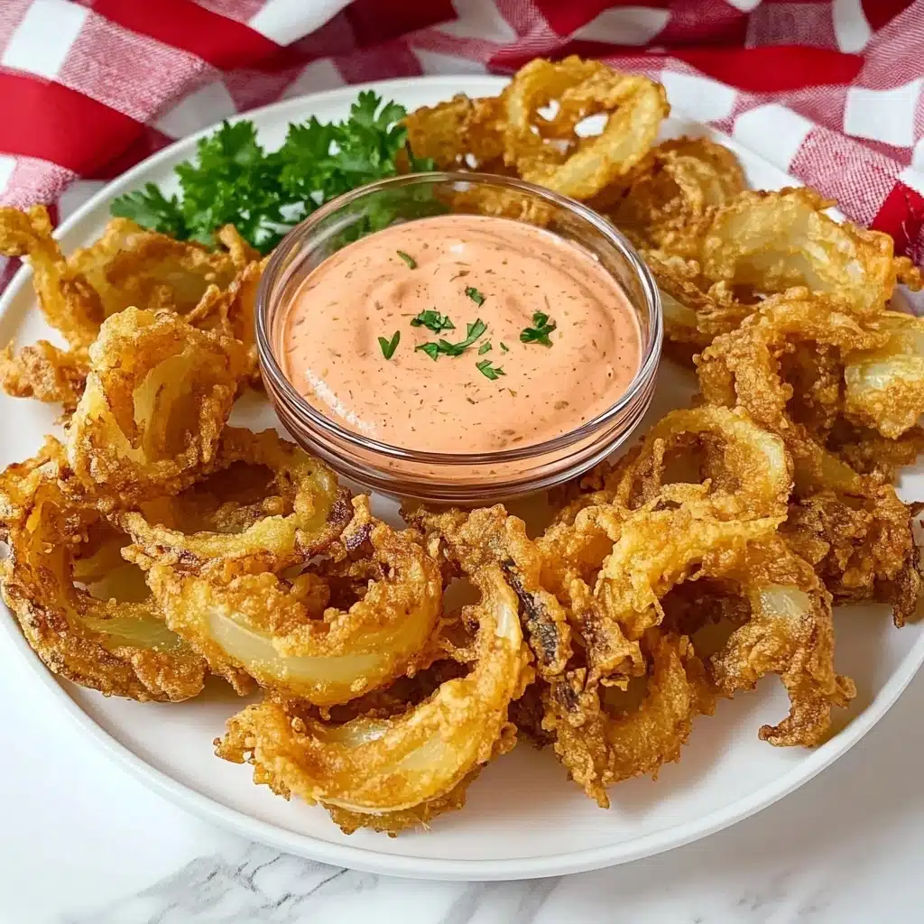 Air Fryer Blooming Onion Petals Recipe - Recipe Image