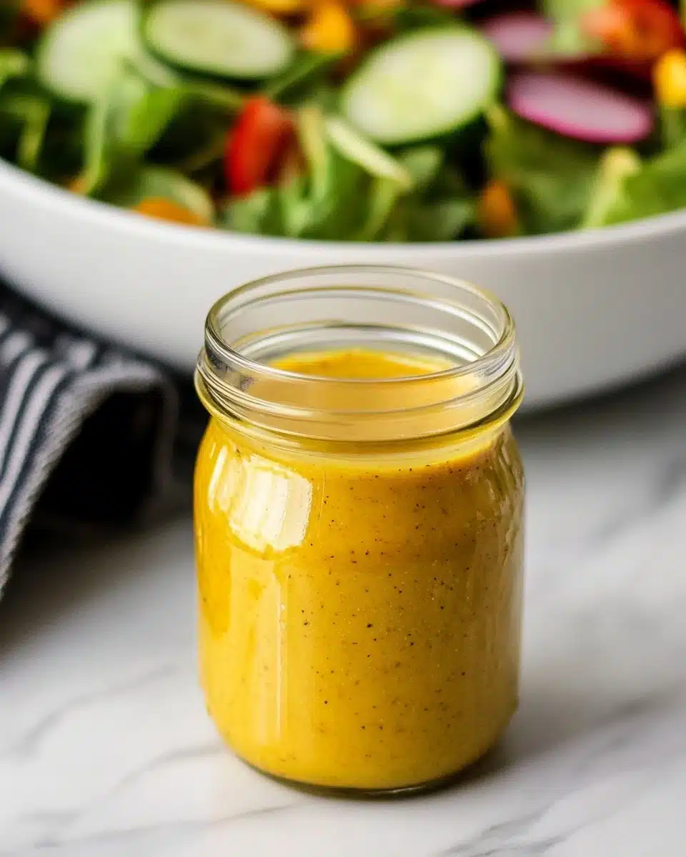 Yuzu Vinaigrette Salad Dressing with Ginger and Honey Recipe - Recipe Image