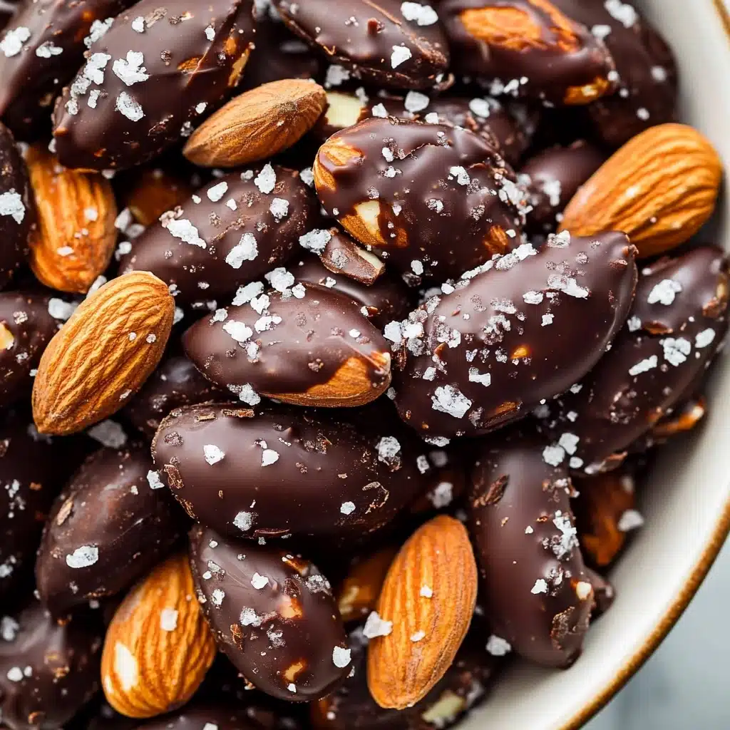 Dark Chocolate Sea Salt Almonds Recipe - Recipe Image