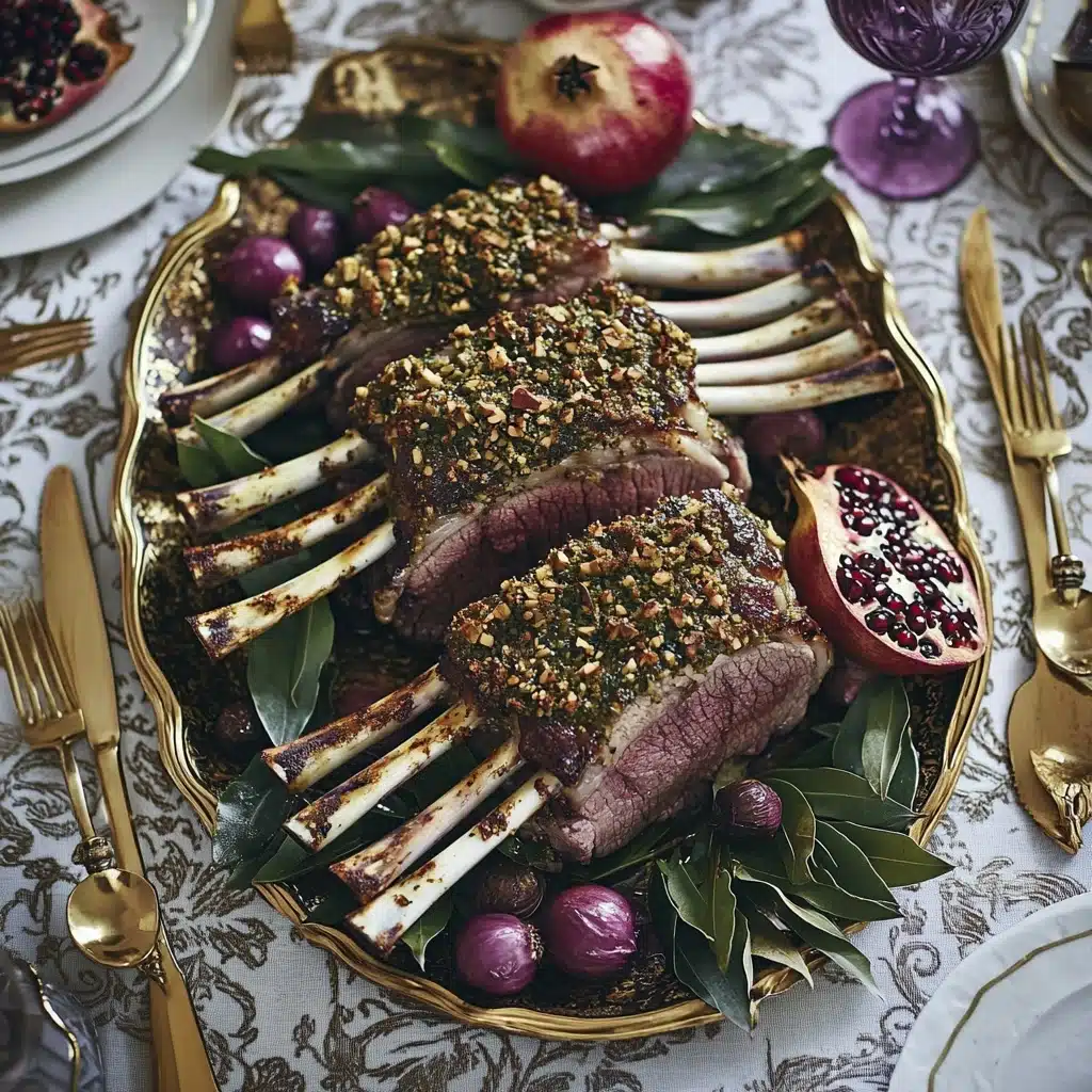 Pistachio Crusted Rack of Lamb Recipe - Recipe Image