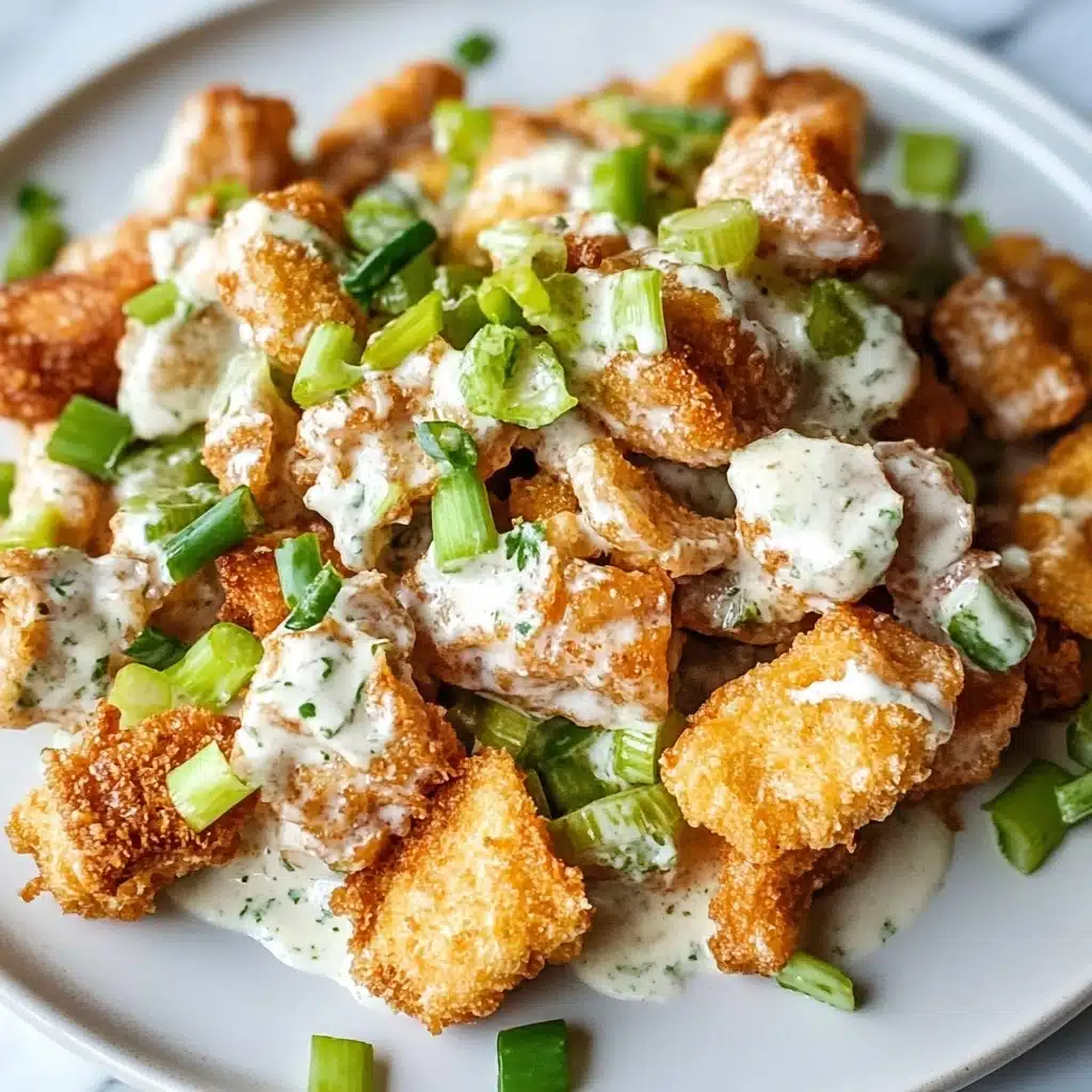 Crispy Smashed Potato Salad Recipe - Recipe Image
