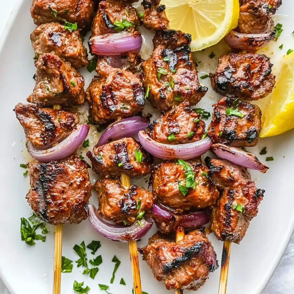 Turkish Chicken Kabobs Recipe - Recipe Image
