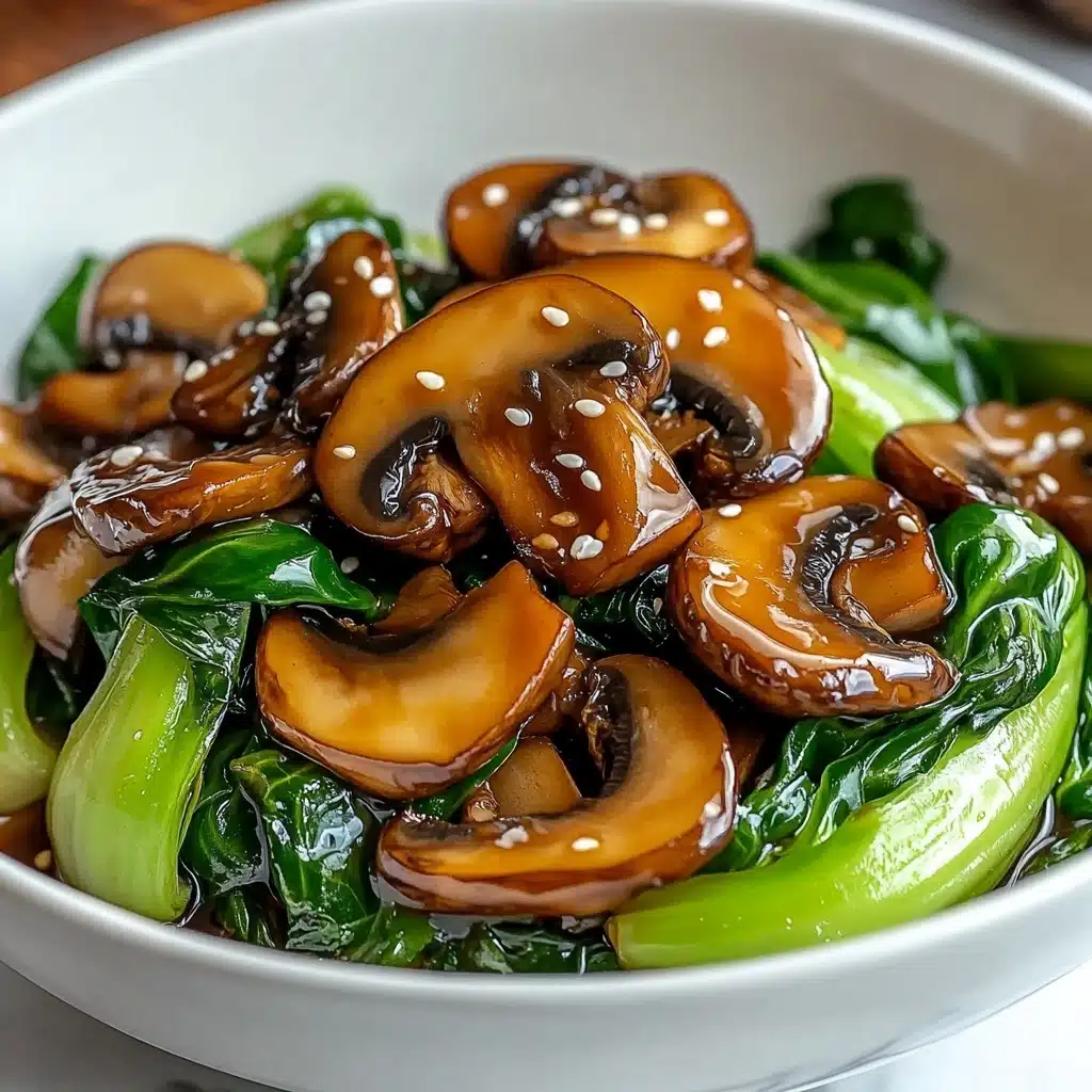 Bok Choy and Mushroom Stir Fry Recipe - Recipe Image