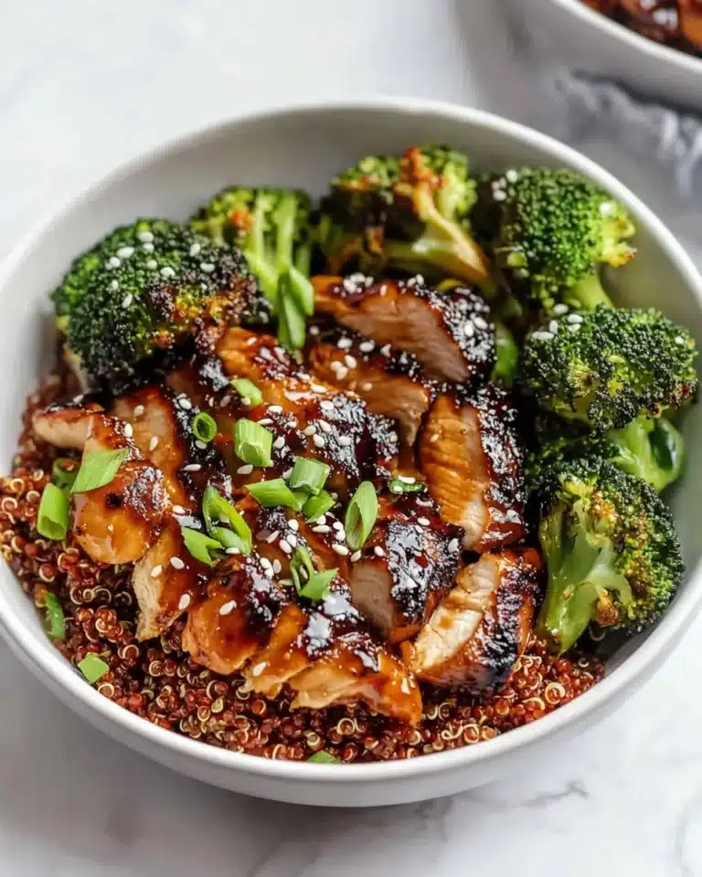 Bulgogi Bowls with Quinoa and Roasted Broccoli Recipe