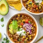 Stovetop Taco Soup Recipe