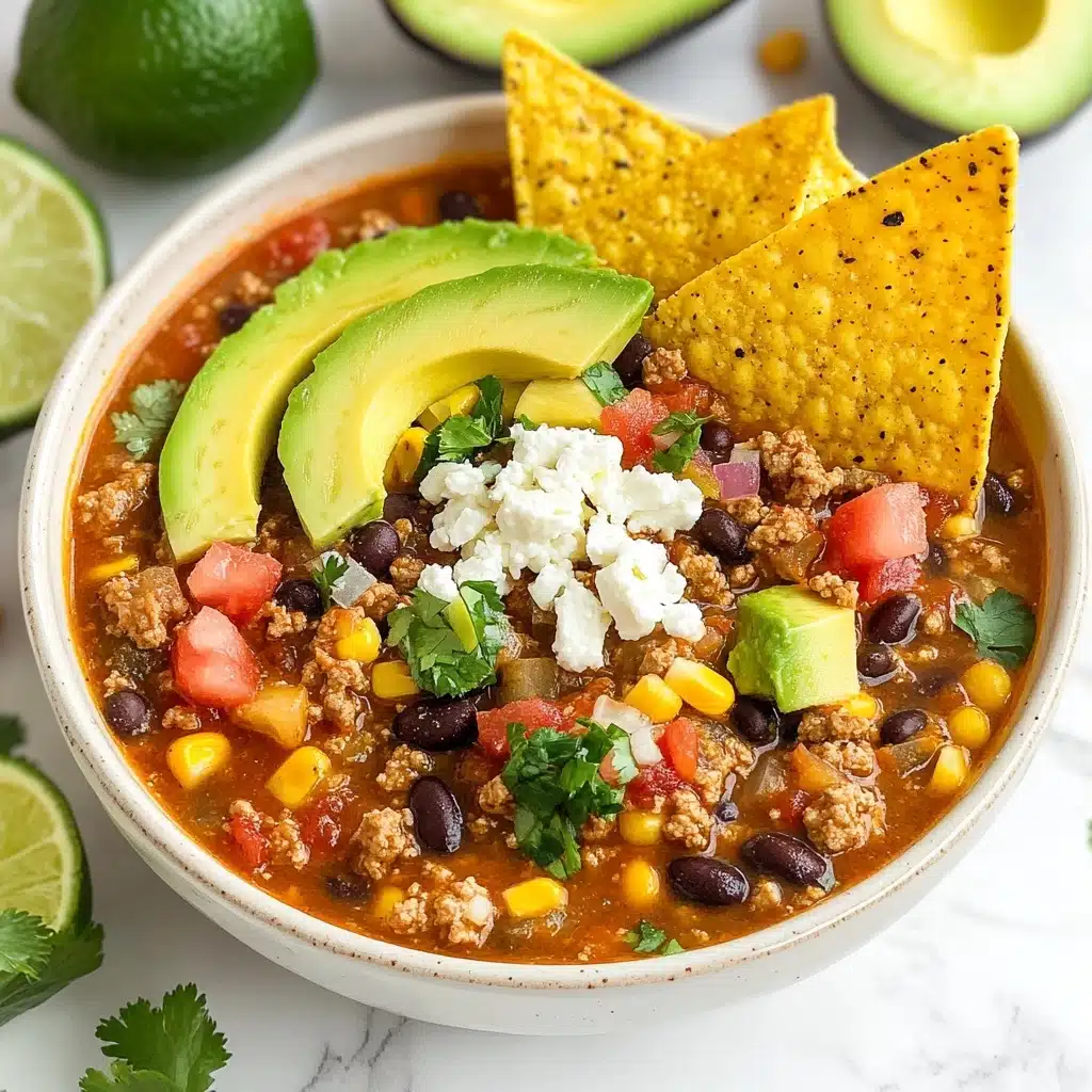 Stovetop Taco Soup Recipe - Recipe Image