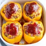 Dad's Stuffed Bell Peppers Recipe