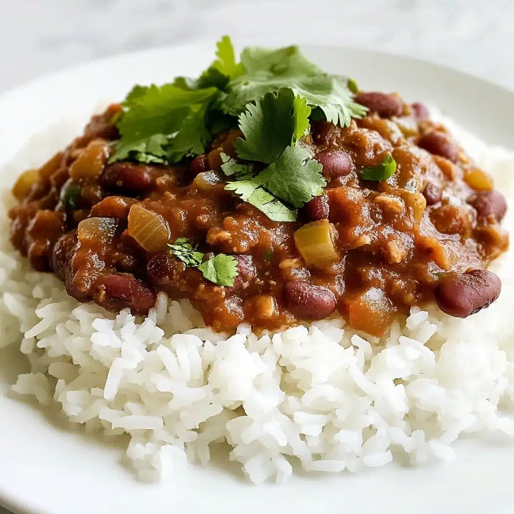 Chili Beans with Rice Recipe - Recipe Image