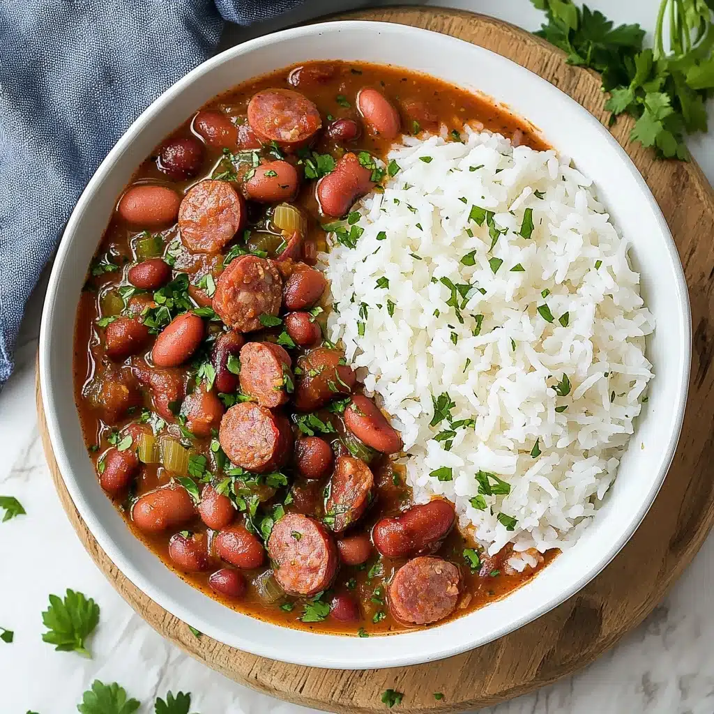 Chili Beans with Rice Recipe - Recipe Image
