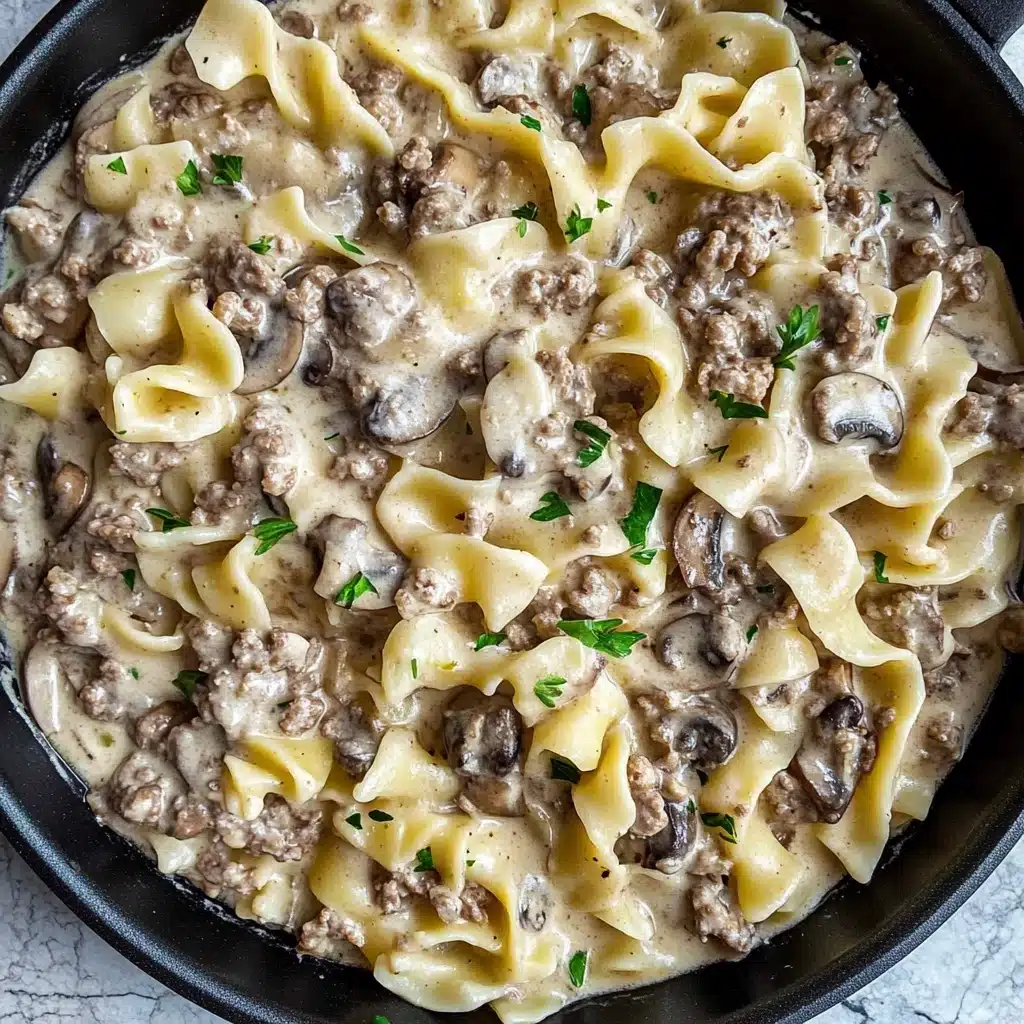 Ground Beef Stroganoff Recipe - Recipe Image