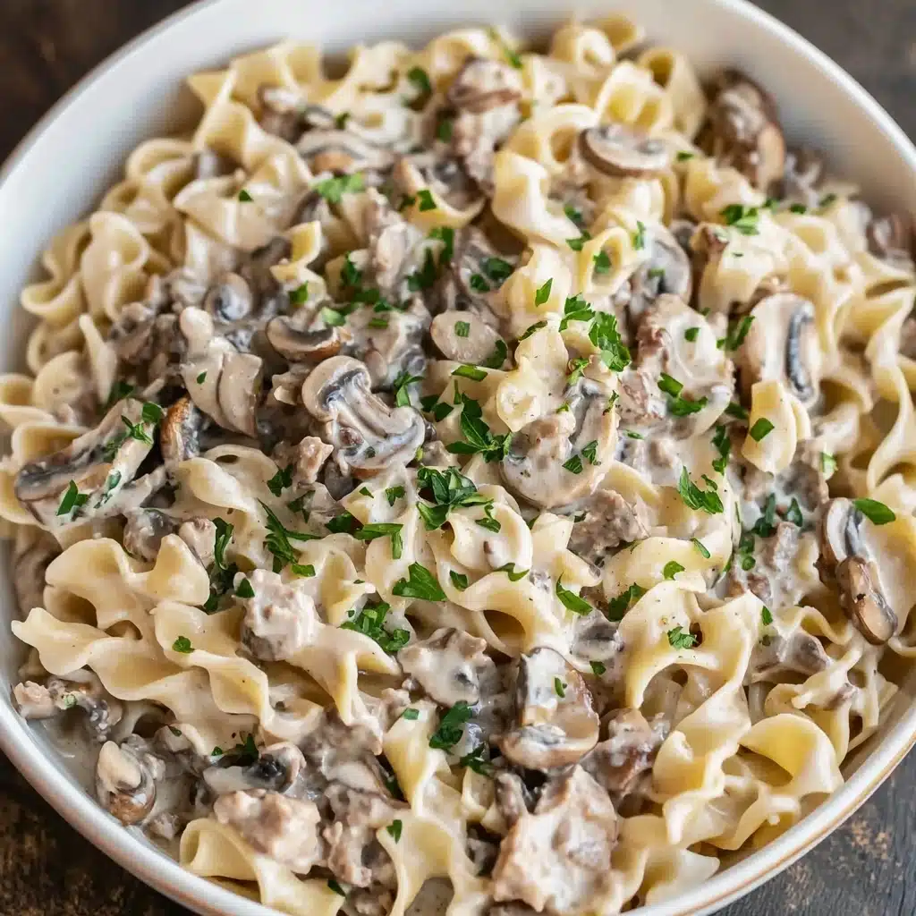 Ground Beef Stroganoff Recipe - Recipe Image