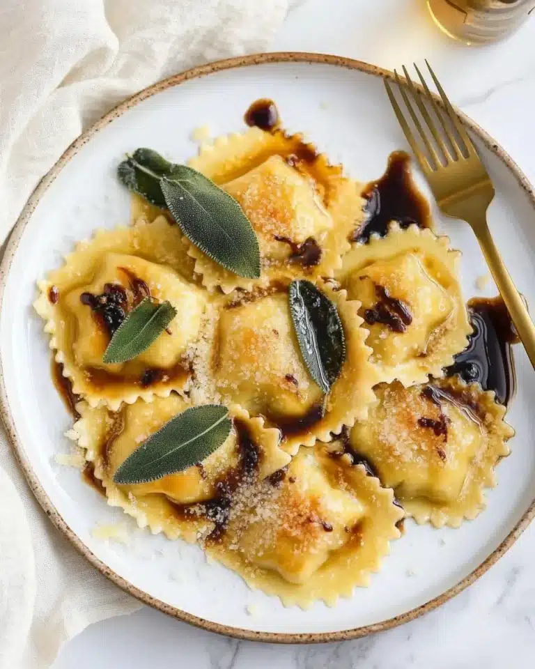 Brown Butter Ravioli Recipe