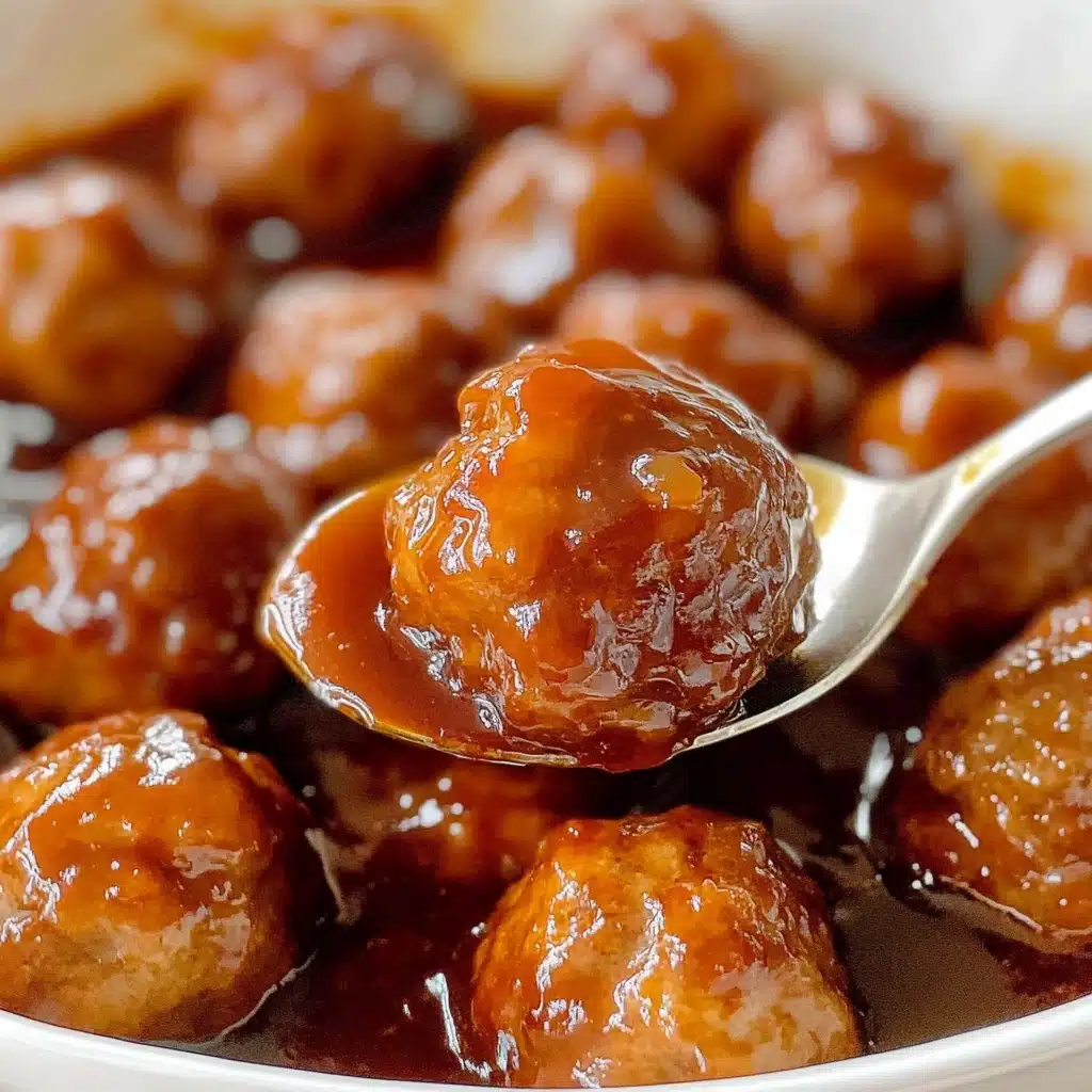 Honey Garlic Meatballs Recipe - Recipe Image