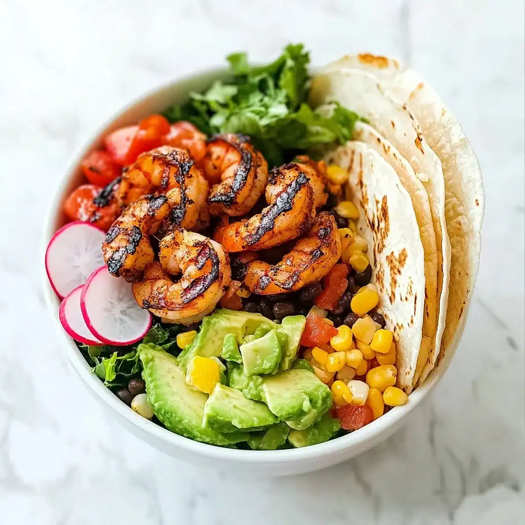 Grilled Shrimp Taco Bowl Recipe - Recipe Image