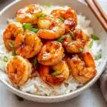 10 Minute Honey Garlic Shrimp Recipe