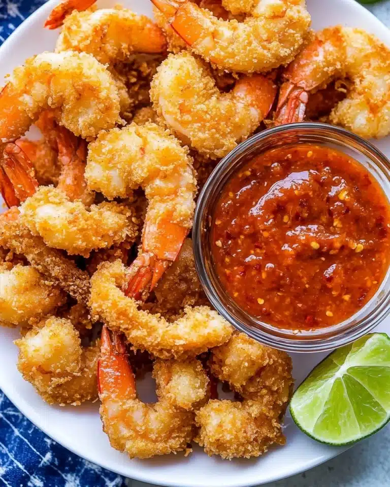 Coconut Shrimp with the Best Dipping Sauce Recipe