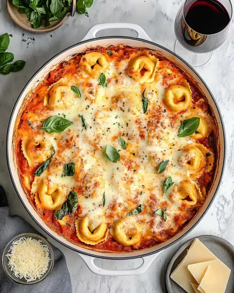 Tortellini and Sausage Bake Recipe