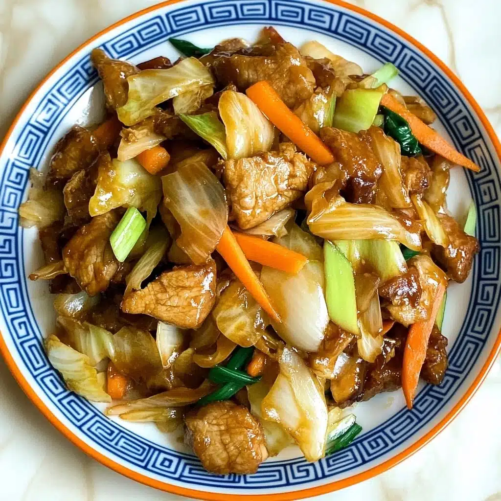 Easy Chicken & Cabbage Stir-Fry with BBQ Sauce Recipe - Recipe Image