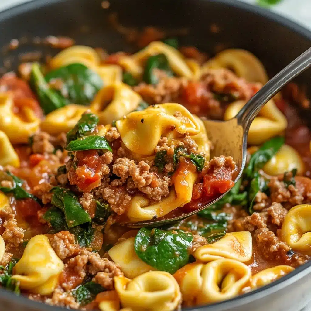One Pan Tortellini with Sausage Recipe - Recipe Image