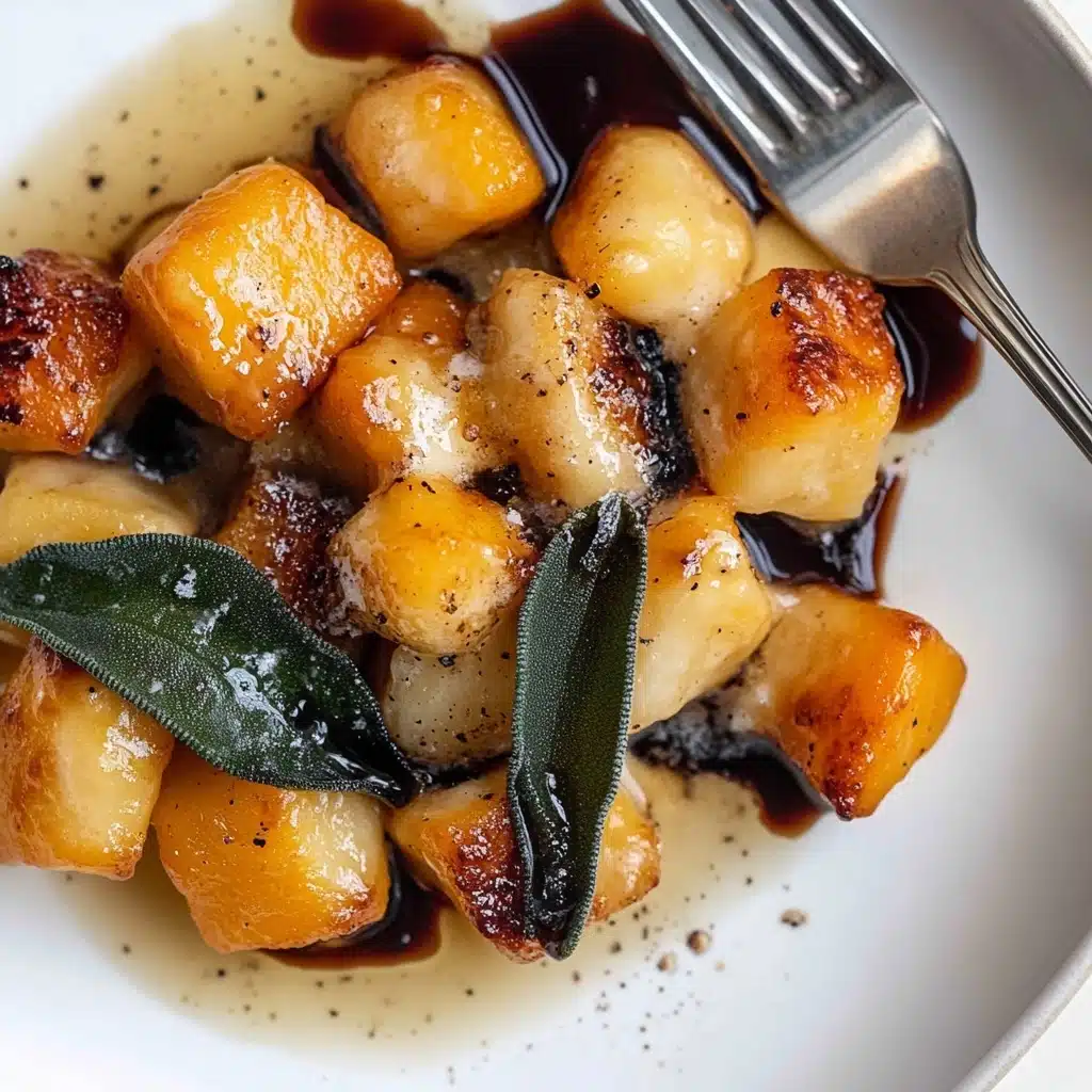 Crisp Gnocchi and Roast Pumpkin in Brown Butter Recipe - Recipe Image