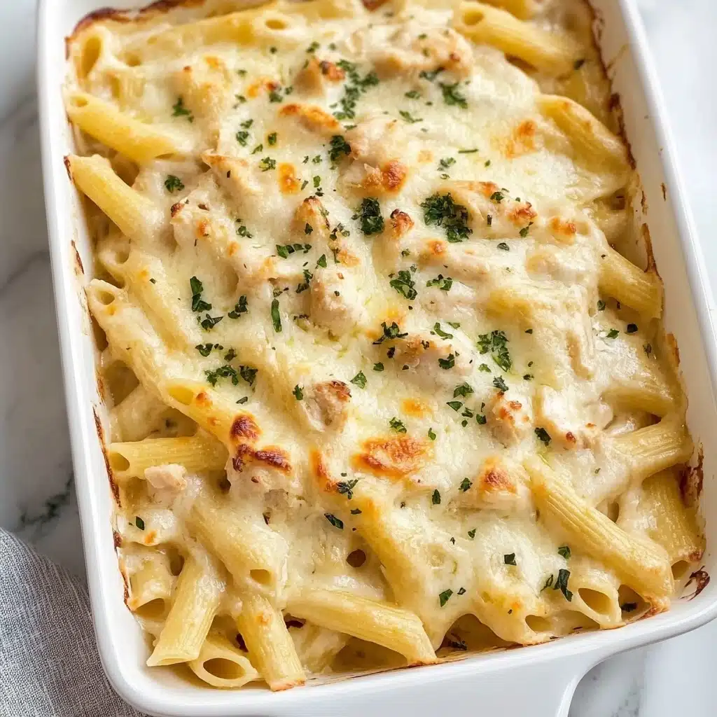 Chicken Alfredo Casserole Recipe - Recipe Image