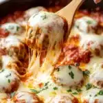 Chicken Parmesan Meatballs Recipe