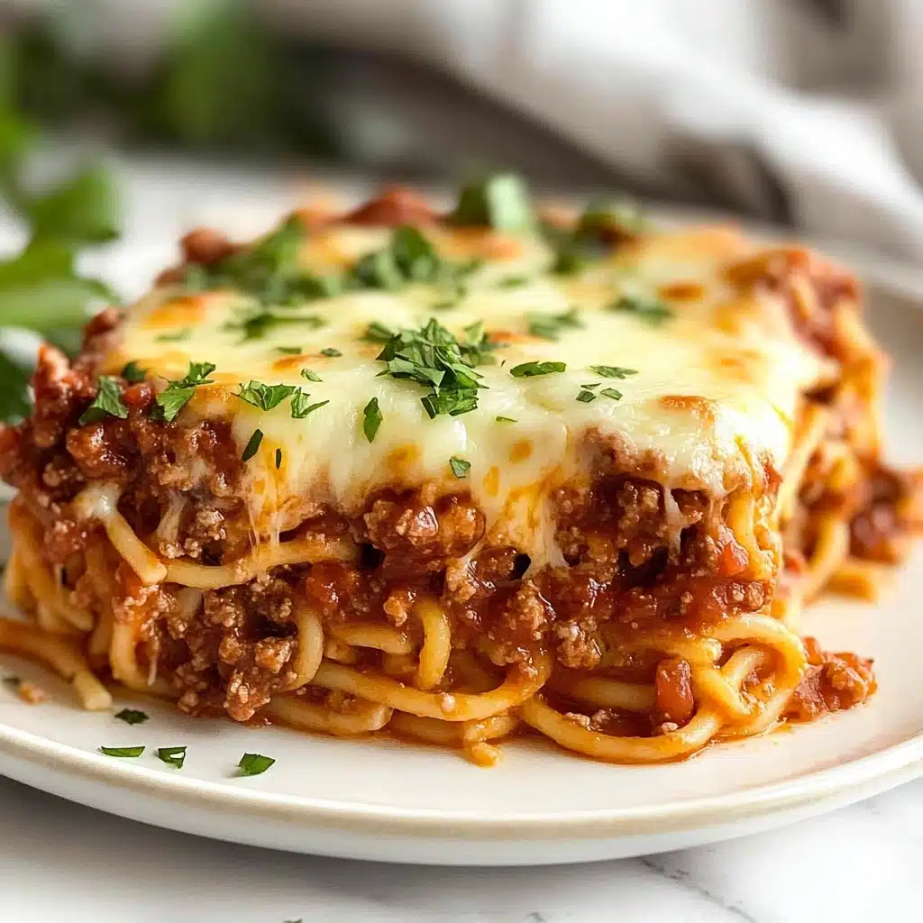 Baked Spaghetti Recipe - Recipe Image