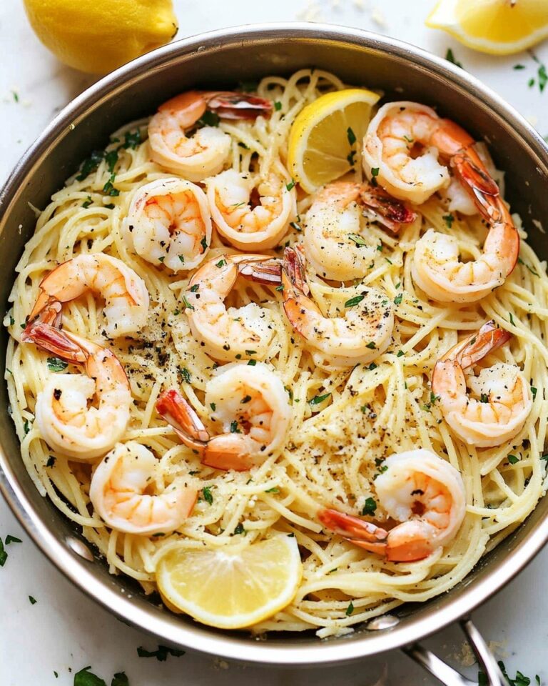Shrimp Lemon Parsley Linguine Recipe