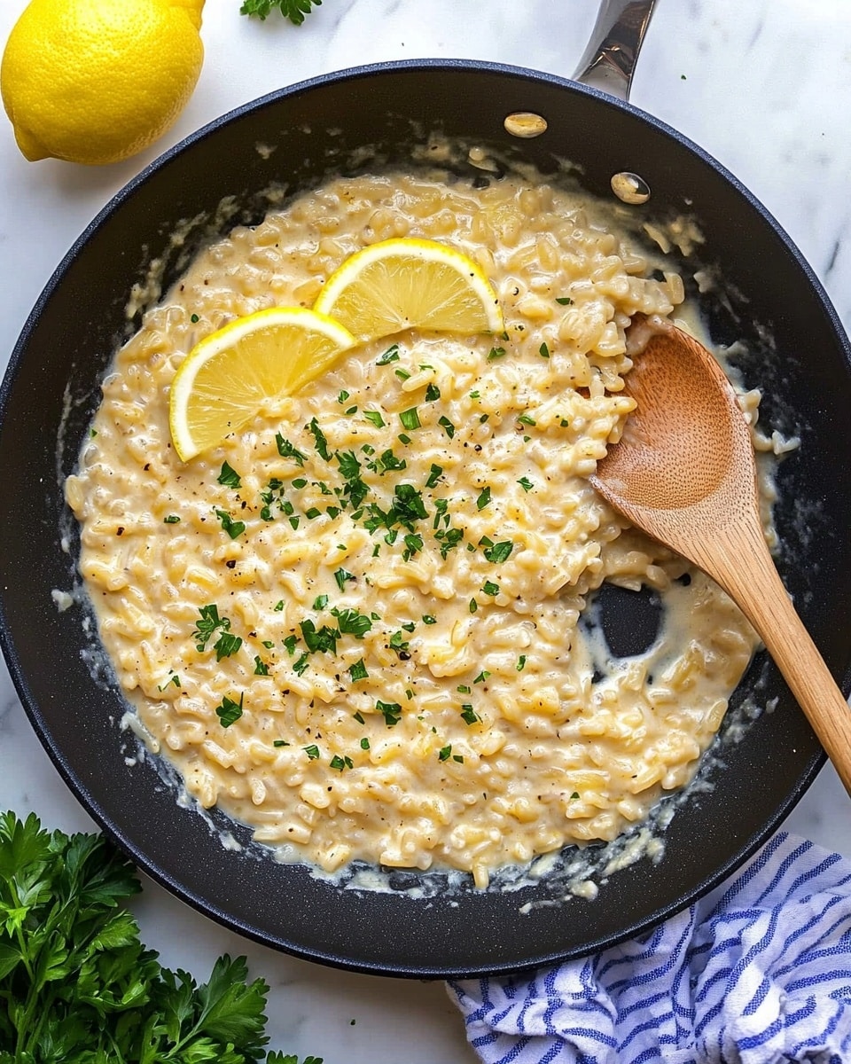 One Pot Lemon Orzo Pasta Recipe