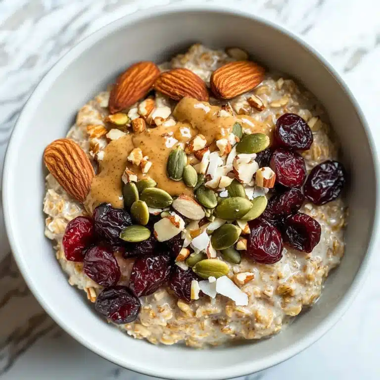5-Minute Oatmeal Power Bowl Recipe