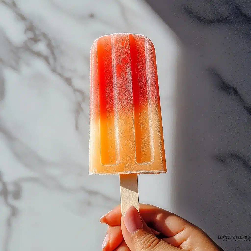 Kid's Favourite Shirley Temple Popsicles Recipe - Recipe Image