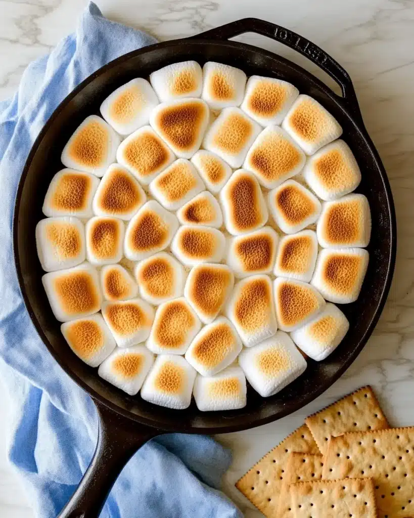 Peanut Butter Cup S'mores Dip Recipe