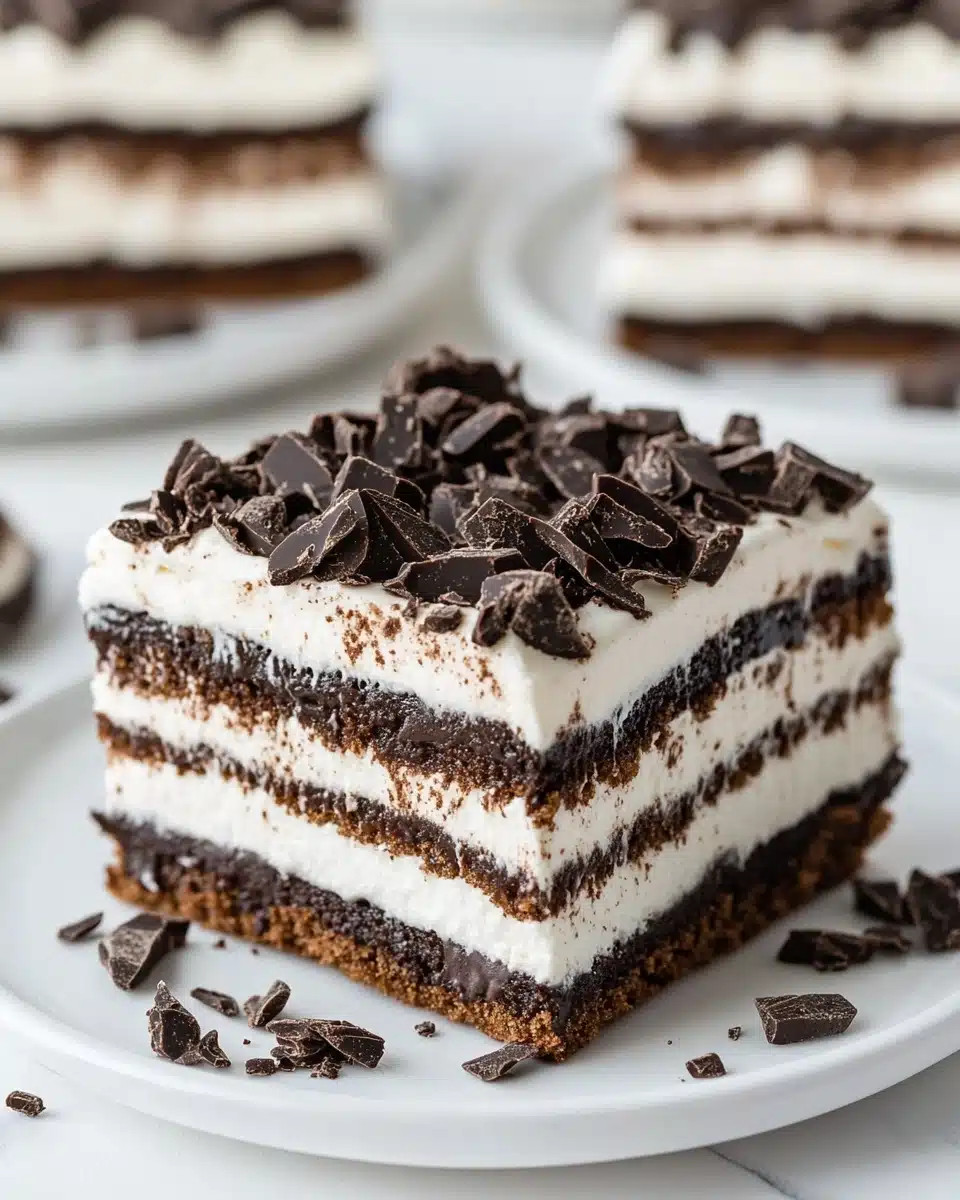 No Bake Ice Cream Sandwich Cake Recipe