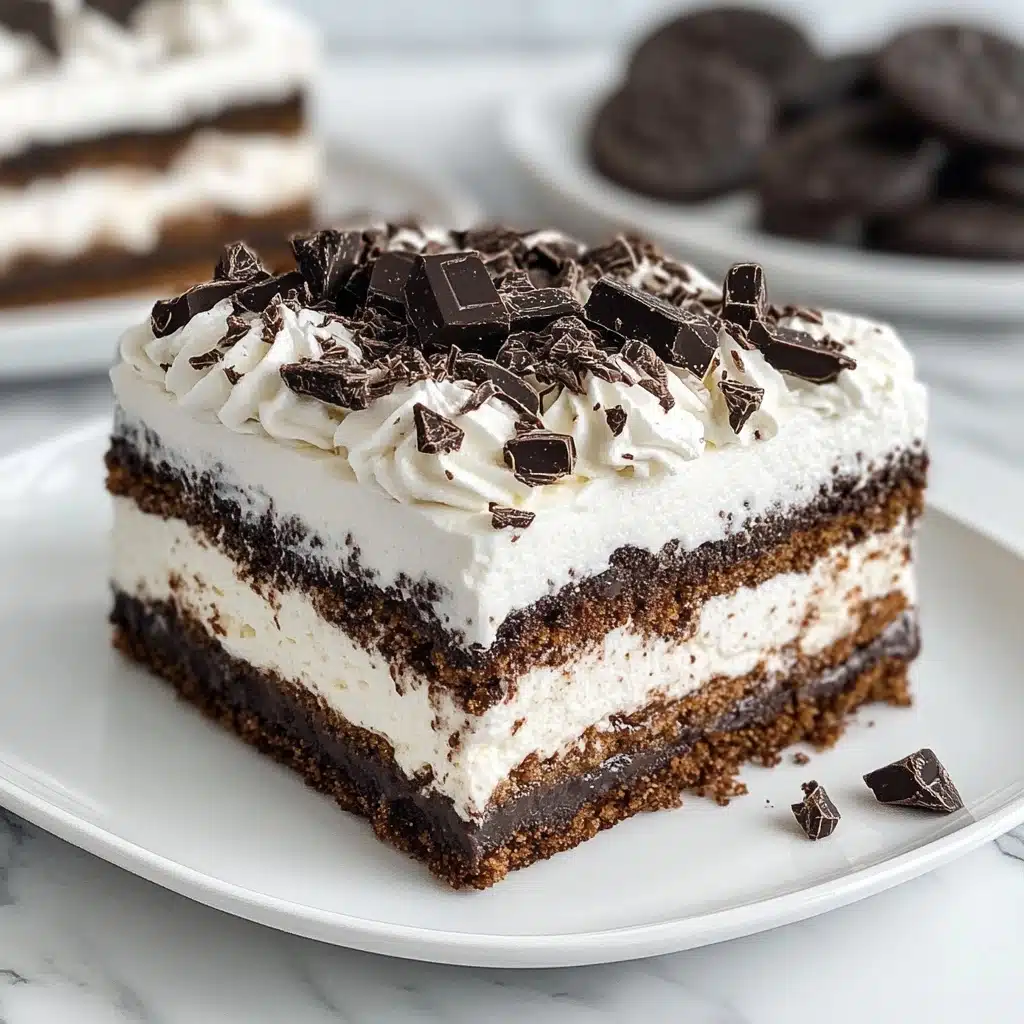 No Bake Ice Cream Sandwich Cake Recipe - Recipe Image