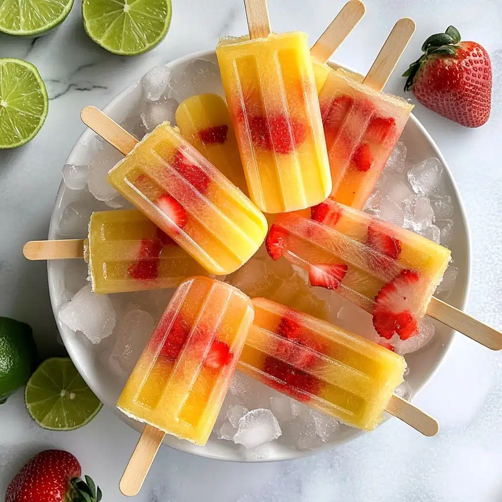 Peach Sangria Popsicles Recipe