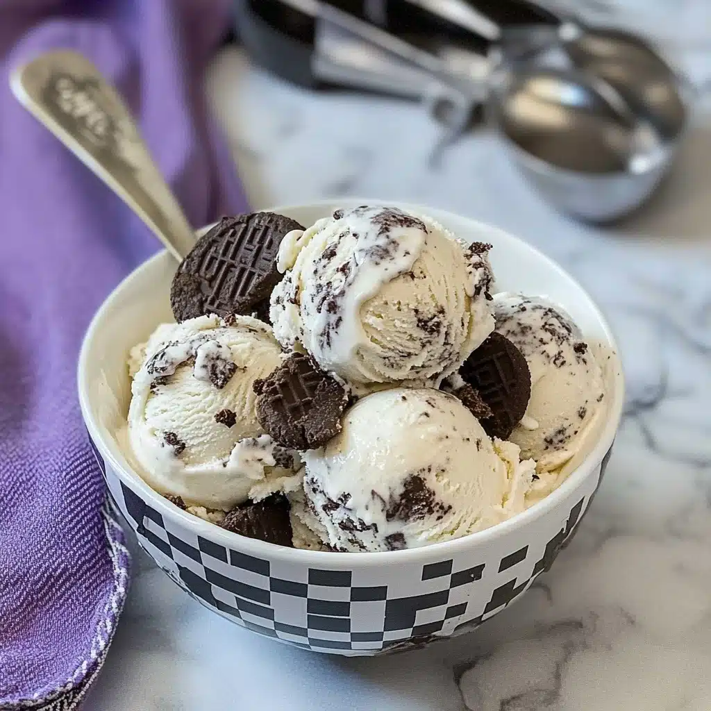 No Churn Oreo Ice Cream Recipe - Recipe Image