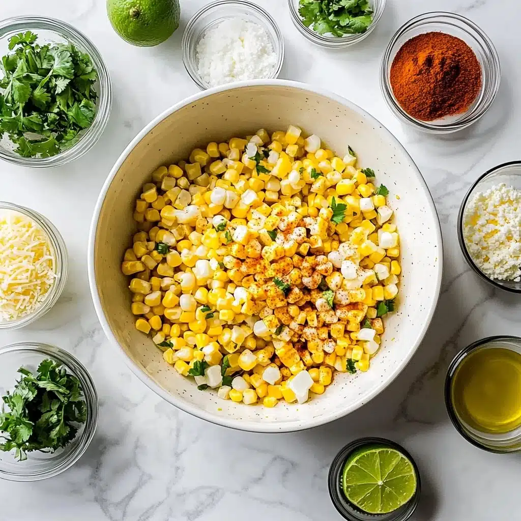 Grilled Corn Salad with Cotija Recipe - Recipe Image