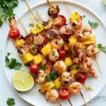 Spicy Grilled Shrimp w/ Pineapple Sauce Recipe