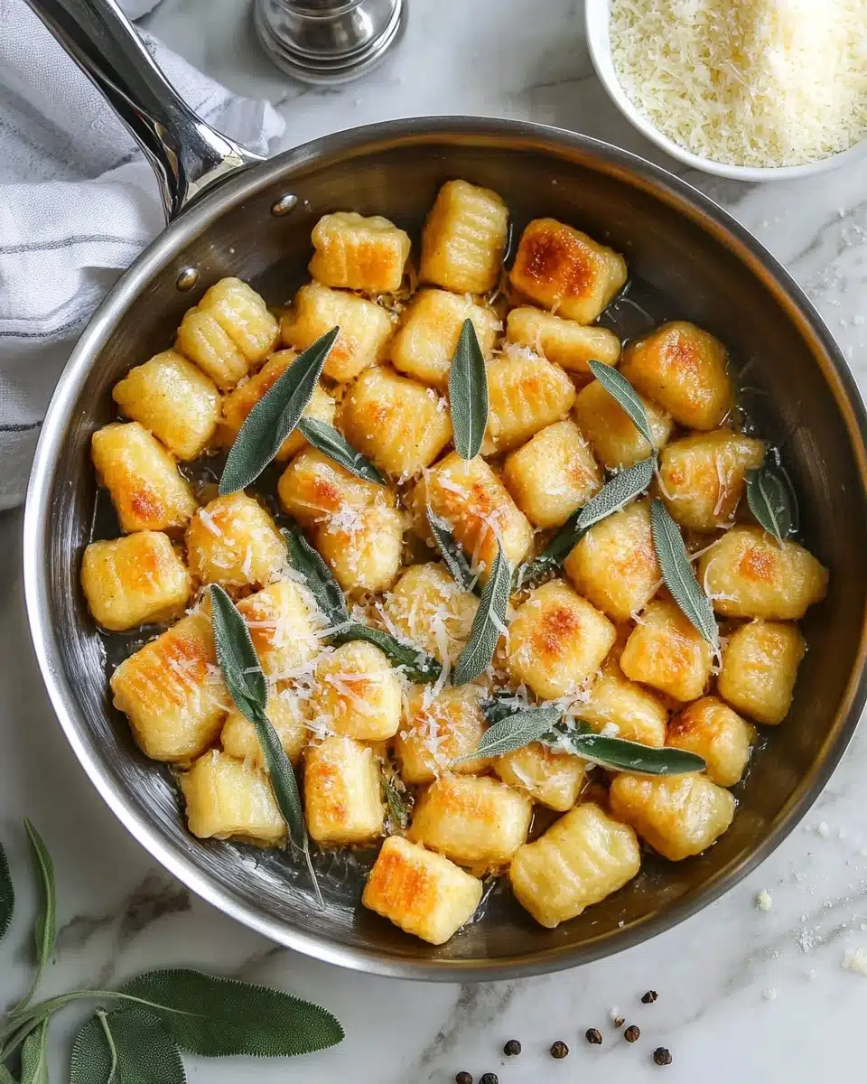 Brown Butter Sage Gnocchi Recipe
