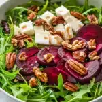 Beet Salad with Arugula and Balsamic Vinaigrette Recipe