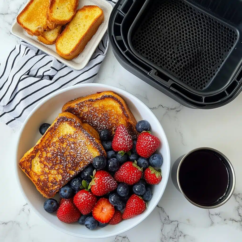 Air Fryer French Toast Recipe - Recipe Image