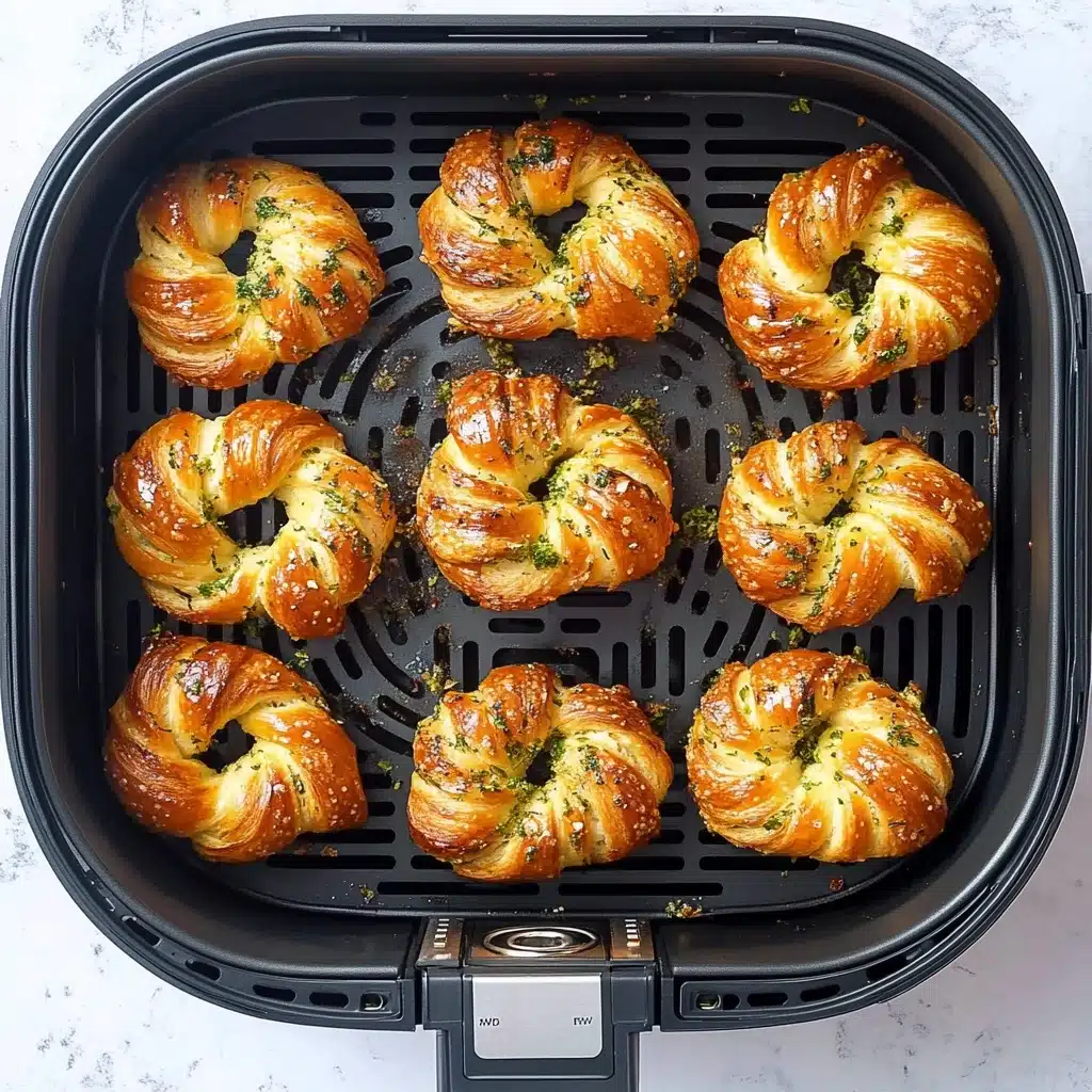 Air Fryer Garlic Knots Recipe