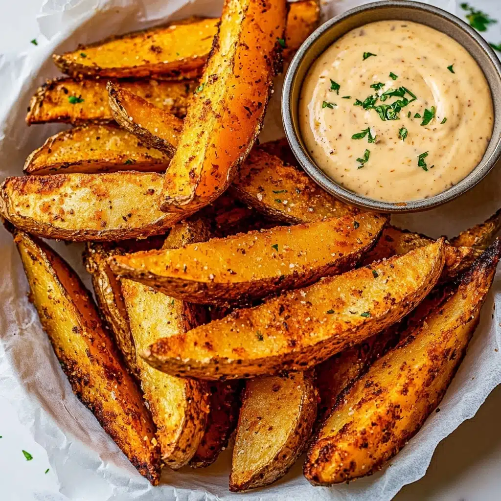 Air Fryer Sweet Potato Wedges Recipe - Recipe Image