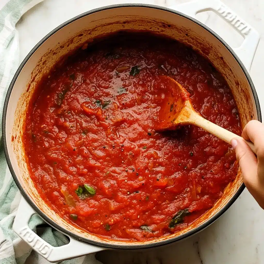 The Best Italian-American Tomato Sauce Recipe - Recipe Image