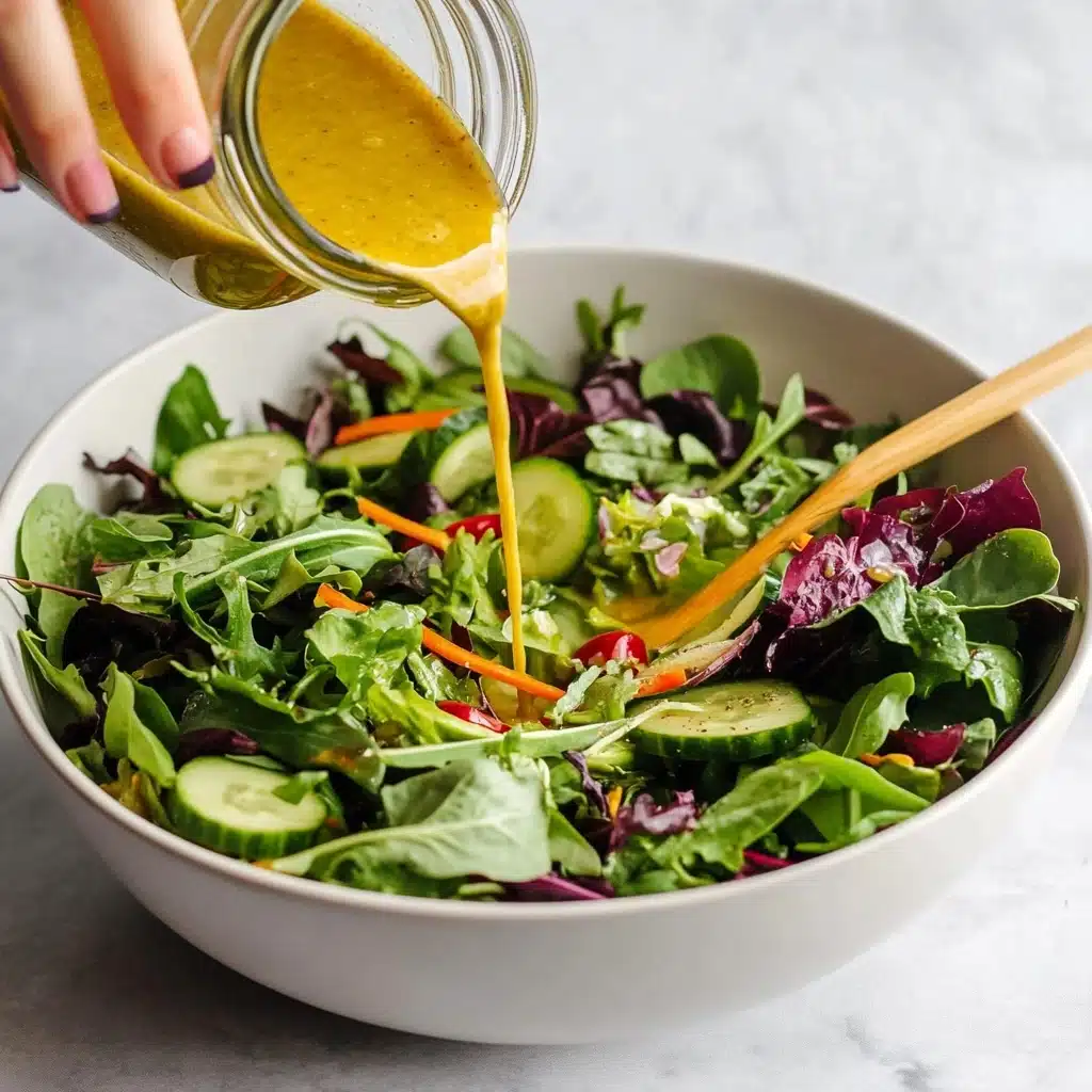 Yuzu Vinaigrette Salad Dressing with Ginger and Honey Recipe - Recipe Image
